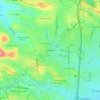 Rainwood topographic map, elevation, terrain
