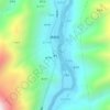 寨子 topographic map, elevation, terrain