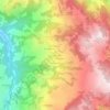 Costrignano topographic map, elevation, terrain