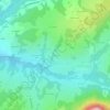 Gravel topographic map, elevation, terrain
