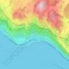 Riex topographic map, elevation, terrain