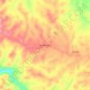 SANTA ROSA topographic map, elevation, terrain