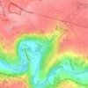 Rouilly-le-Bas topographic map, elevation, terrain