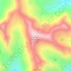 Tower Mountain topographic map, elevation, terrain