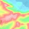 Bubiro topographic map, elevation, terrain