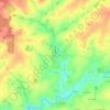 La Poitevinière topographic map, elevation, terrain