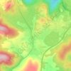 Izarra topographic map, elevation, terrain
