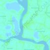 Pathankhali topographic map, elevation, terrain