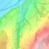 Epautheyres topographic map, elevation, terrain