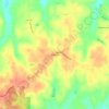 Ballsville topographic map, elevation, terrain