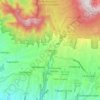 Cisarua topographic map, elevation, terrain