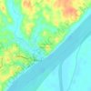 Naciente del Amazonas topographic map, elevation, terrain