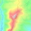 Table Rock Mountain topographic map, elevation, terrain