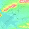 Melodie topographic map, elevation, terrain