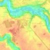 Le Bois Joly topographic map, elevation, terrain
