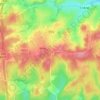 Bombois topographic map, elevation, terrain