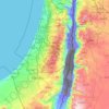 Har Yehuda topographic map, elevation, terrain