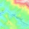Elk Valley topographic map, elevation, terrain