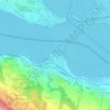 Stad topographic map, elevation, terrain