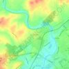 Preiss Heights topographic map, elevation, terrain