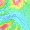 Gessenay topographic map, elevation, terrain