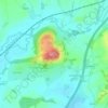 The Clump topographic map, elevation, terrain