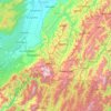 Kohīma topographic map, elevation, terrain