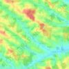 Aspertsham topographic map, elevation, terrain