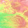 mongala topographic map, elevation, terrain