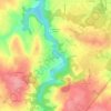 Sainte-Anne du Houlin topographic map, elevation, terrain