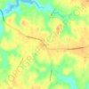 Heathsville topographic map, elevation, terrain