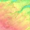 Les Charamonts topographic map, elevation, terrain