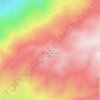 Ball Mountain topographic map, elevation, terrain