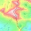 Mount Gould topographic map, elevation, terrain