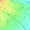 Hawsh al Qadam topographic map, elevation, terrain