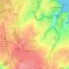 La Chesnaie topographic map, elevation, terrain