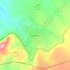 Serenje topographic map, elevation, terrain