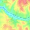 Magharat al Jamal topographic map, elevation, terrain