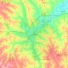Lincoln topographic map, elevation, terrain