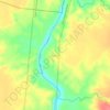 Durum topographic map, elevation, terrain
