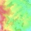 Vila Boa de Quires topographic map, elevation, terrain