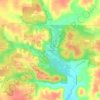 Graytown topographic map, elevation, terrain