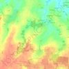 Les Tertreaux topographic map, elevation, terrain