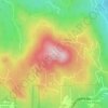 Doublehead Mountain topographic map, elevation, terrain