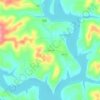Cape Fair topographic map, elevation, terrain