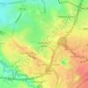 Davenport Green topographic map, elevation, terrain