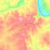 Ninevah topographic map, elevation, terrain