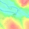 Balkfontein topographic map, elevation, terrain