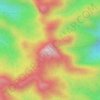 Cerro Kilambé topographic map, elevation, terrain