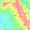 Espital topographic map, elevation, terrain